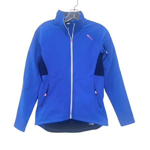 Sugoi Women's Firewall 220 zip jacket blue size medium - Picture 1 of 10